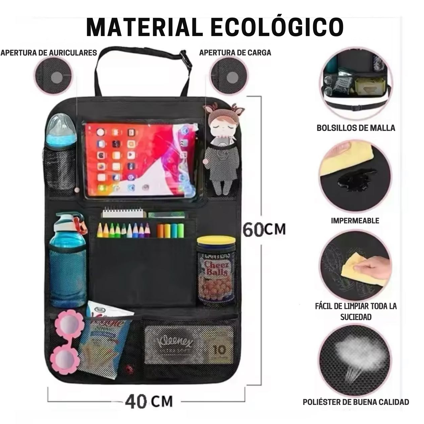 Organizador de carro